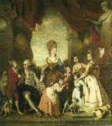 Sir Joshua Reynolds the marlborough family Sweden oil painting artist